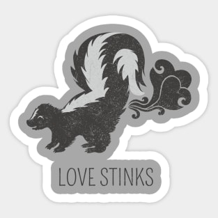 Love Stinks Sticker